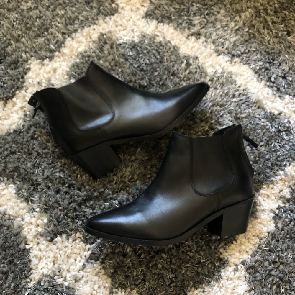 TopShop beaut leather boots size 6.5